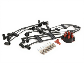 Ignition Kit HT Leads, Spark plugs, Rotor, Distributor Cap Porsche 911 3.2L 1985-89 - 91160201103, 91160201203, 91160201120, 93060290202, 93060291900